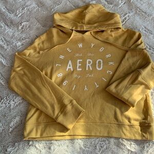 Like new! Aero size L cropped hoodie